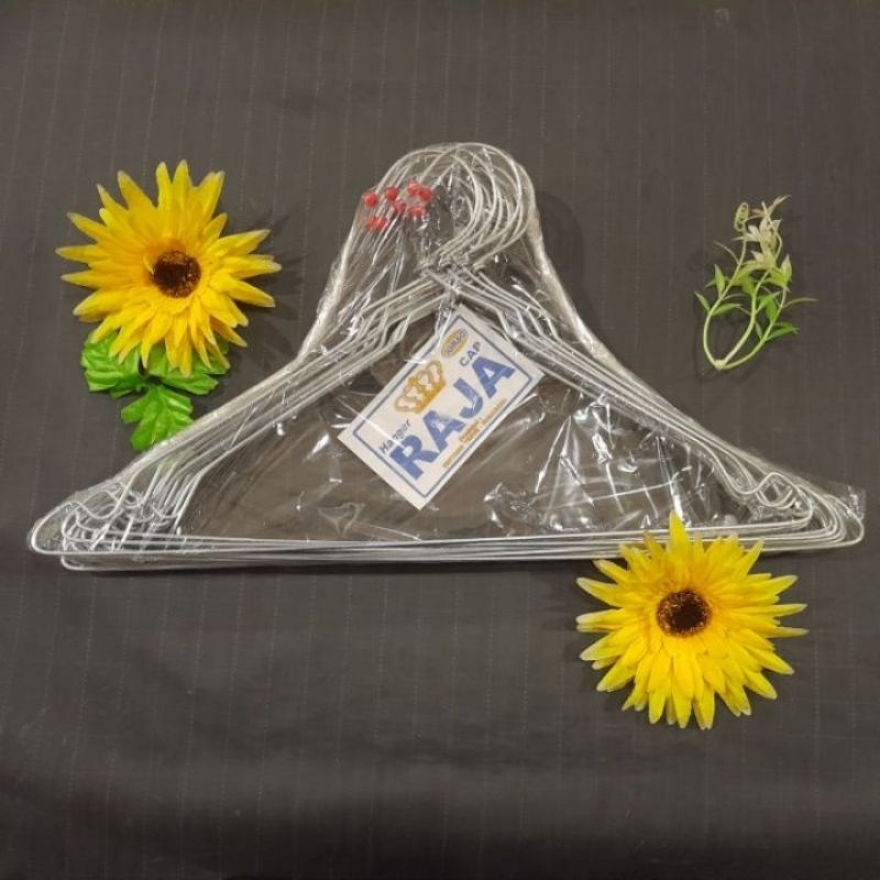 RAJA | Hanger Baju Dewasa Kawat 1 Lusin (Isi 12)