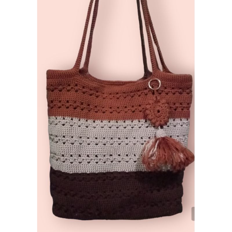 tote bag/tas rajut tote bag