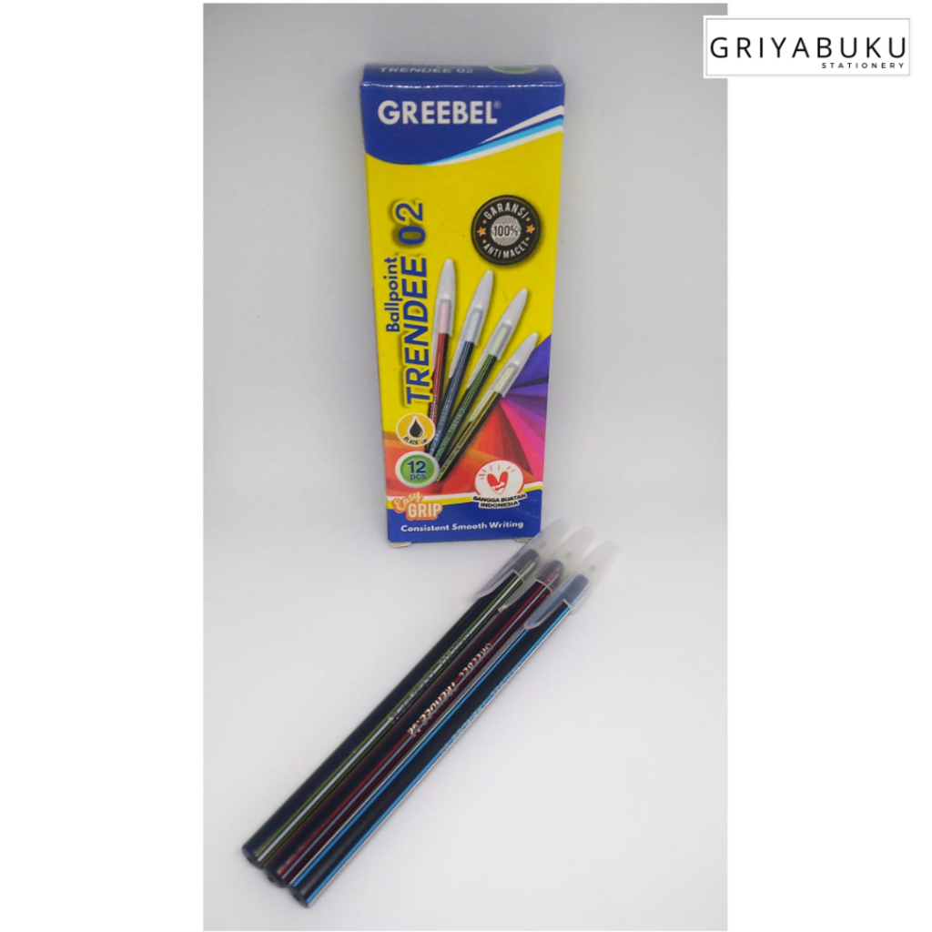 

Pen GREEBEL TRENDEE 02 / Bolpoin/Pulpen GREBEEL TRENDEE 02