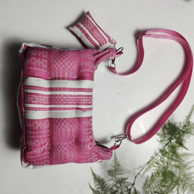 tas selempang kasur jadul,tas kasur kapuk,tas bentuk kasur jadul