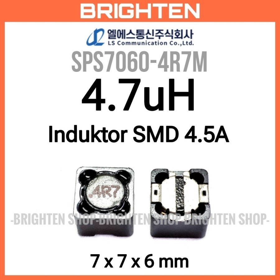 SPS7060-4R7M Induktor SMD 4.7uH 4R7 4.5A