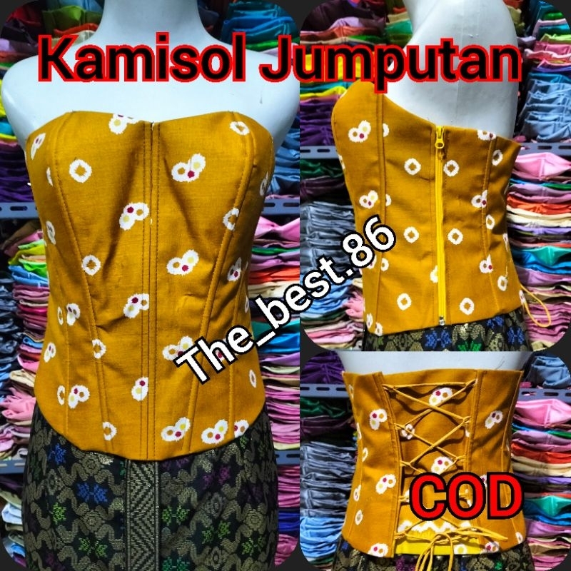 Kamisol Kebaya jumputan/Kemben jumputan