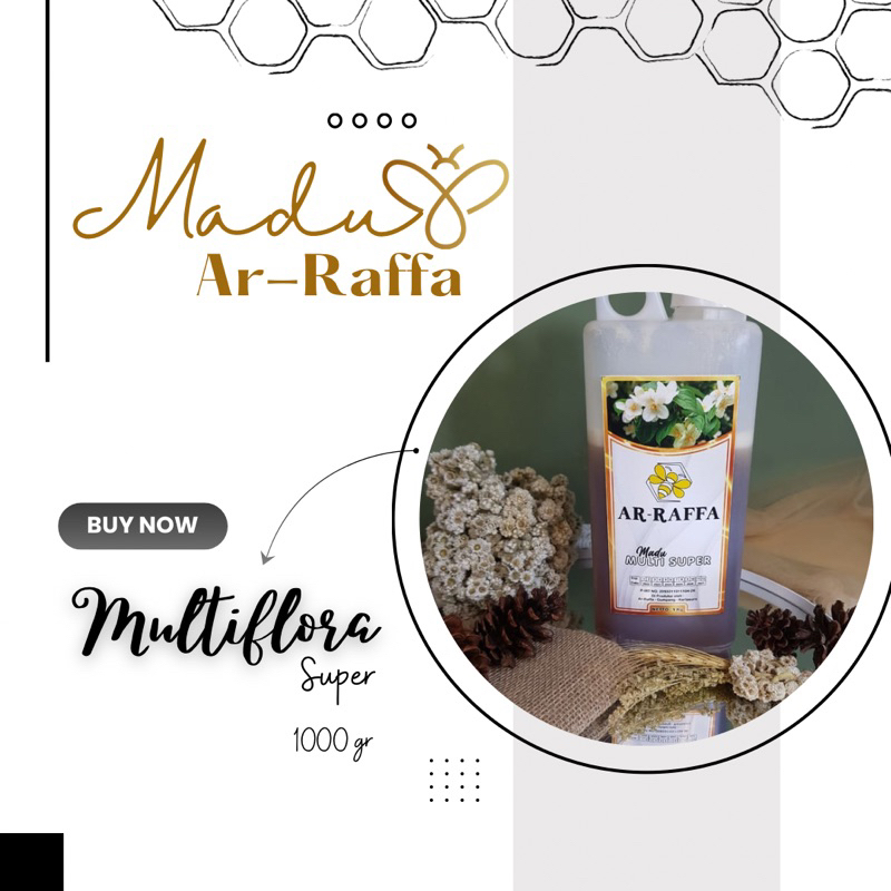 

Raw Honey - Multiflora Super 1.kg