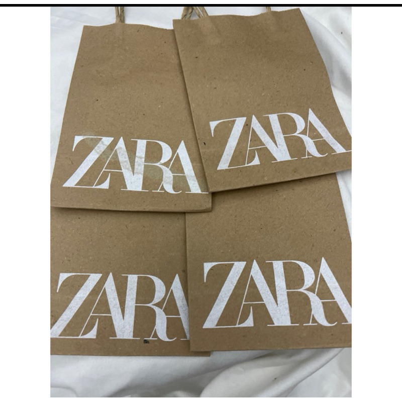 

ZARA PAPER BAG MINIMAL ORDER 10 pcs ya. dibawah 10pcs tdk dilayani