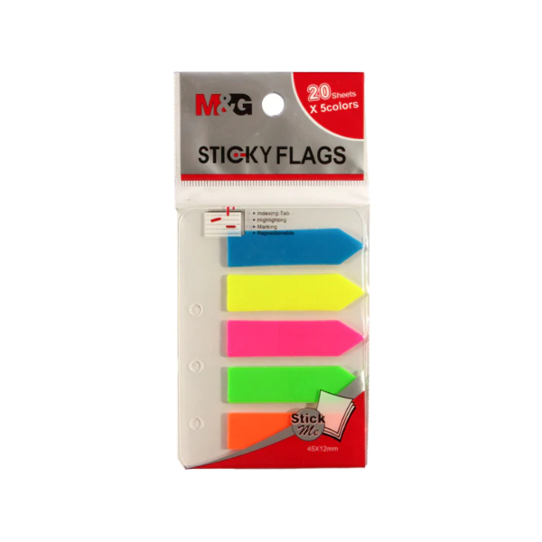 

Sticky Notes Arrow Index 5 Warna Memo Tempel Panah Plastik Page Marker M&G