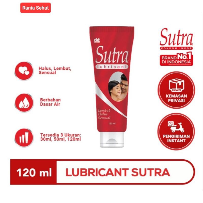 Sutra Lubricant 120ml - Pelumas Sutra