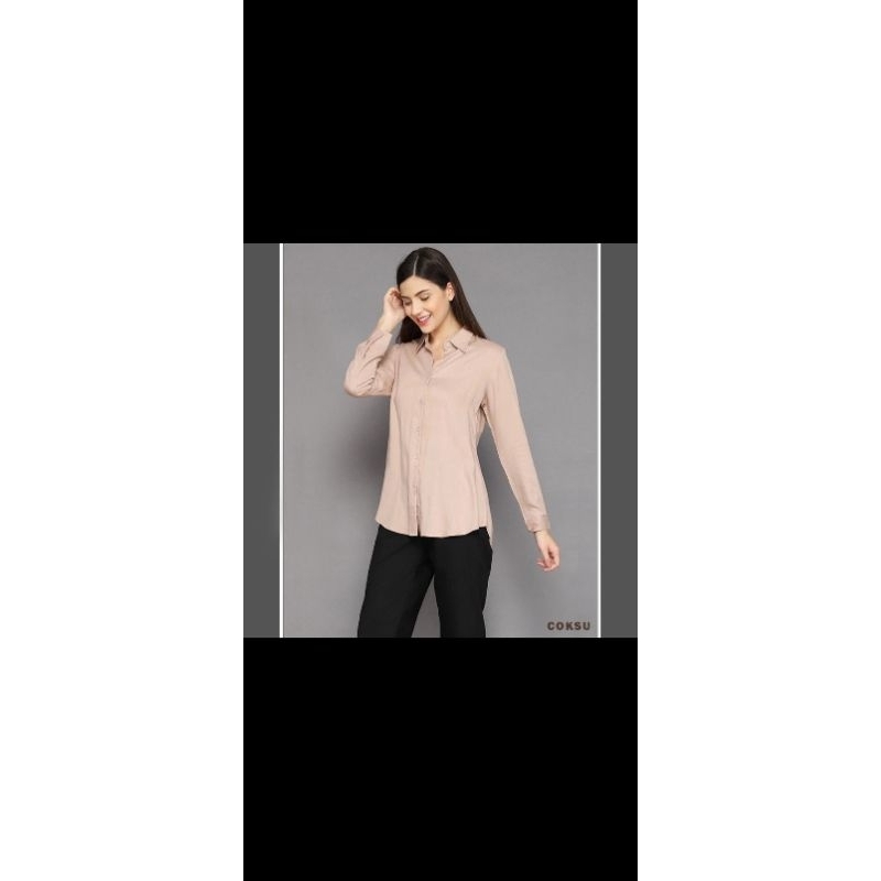 KEMEJA WANITA BASIC RAYON