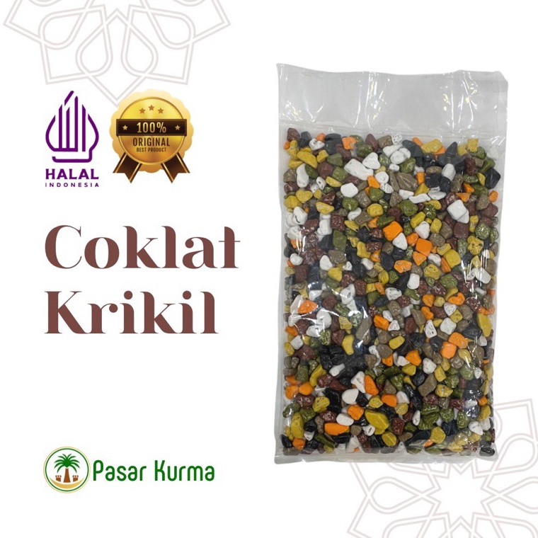

3l Baru Coklat Kerikil Turki Stone Coklat Batu 1KG Coklat Arab Original Promo Terupdate
