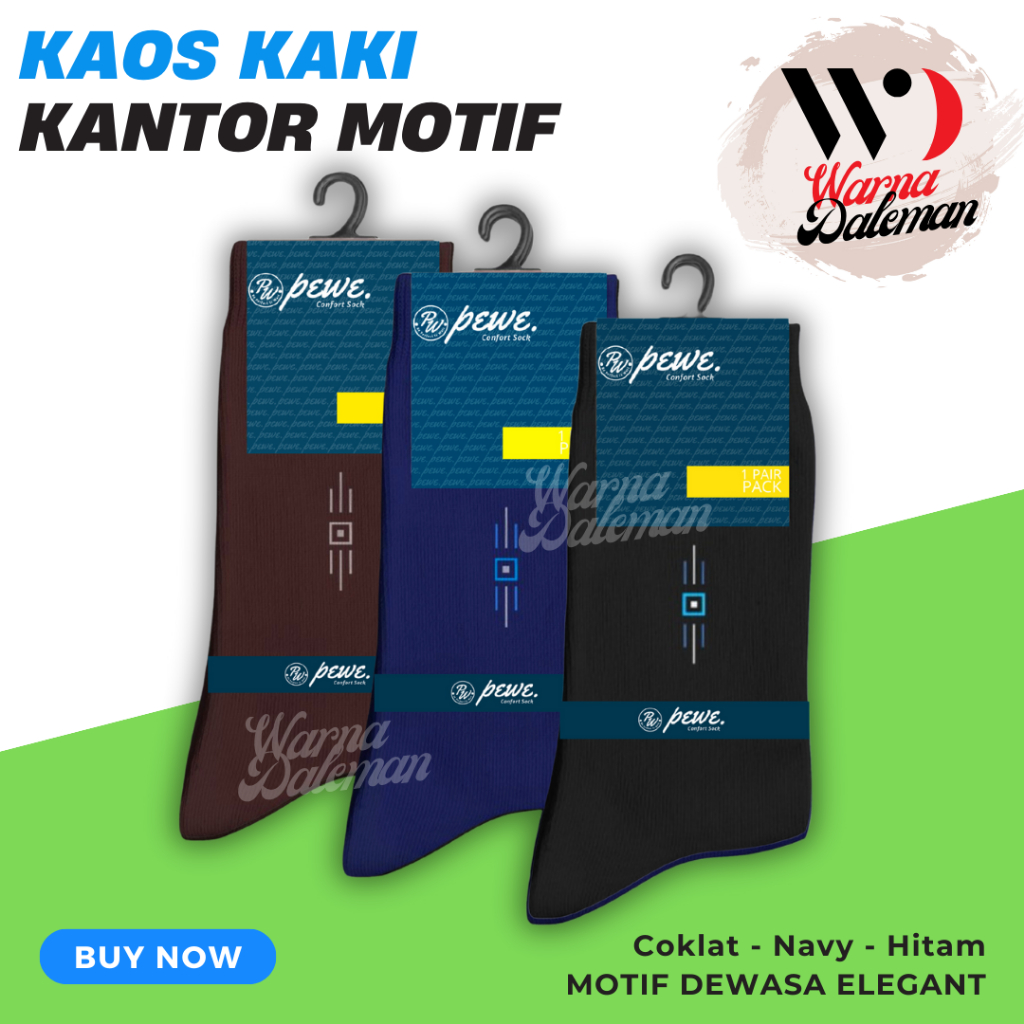 Kaos Kaki Kantor Pria Dewasa Kasual Motif Simple Keren Elegant Panjang Dan Tebal / Kaos Kaki Kerja C