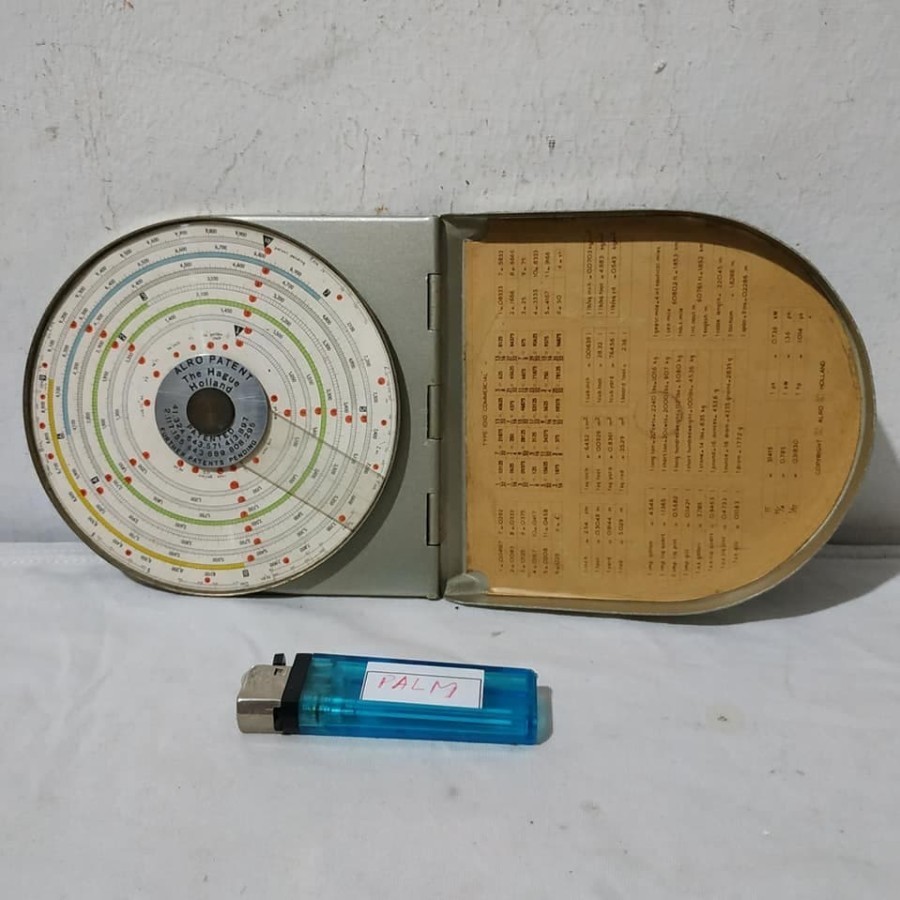 1930s slide rules alro patent The Hague Holland