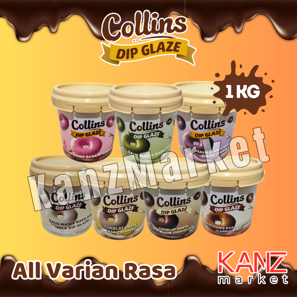 

Collins Dipglaze All Varian Rasa ukuran 1KG