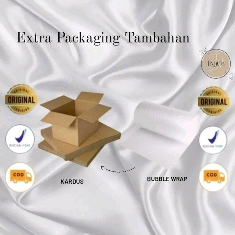 

Extra Packaging || Kardus || Bubble Wrap
