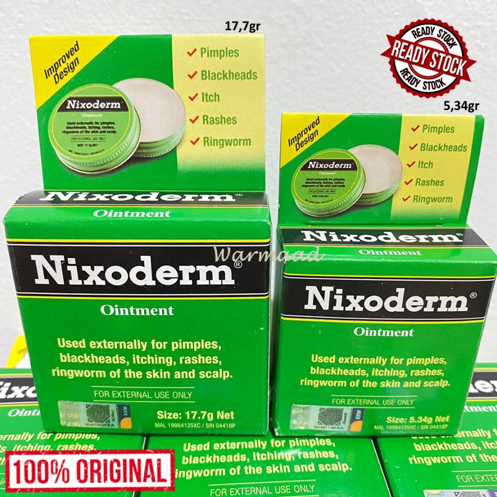 NIXODERM OINTMENT 5GR, 17GR ORIGINAL