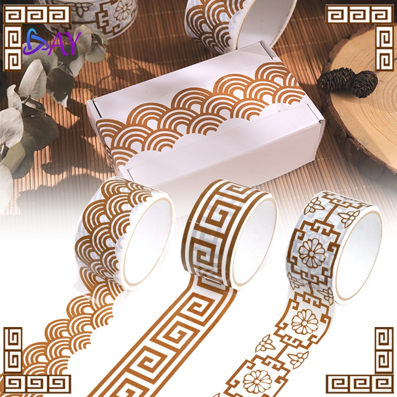 

1 Roll 4.8cm X 15 M Sticker Scrapbooking/Tape Untuk Diy/Scrapbook Journal/Retro Aesthetic Decor/Perekat Diri Dekorasi