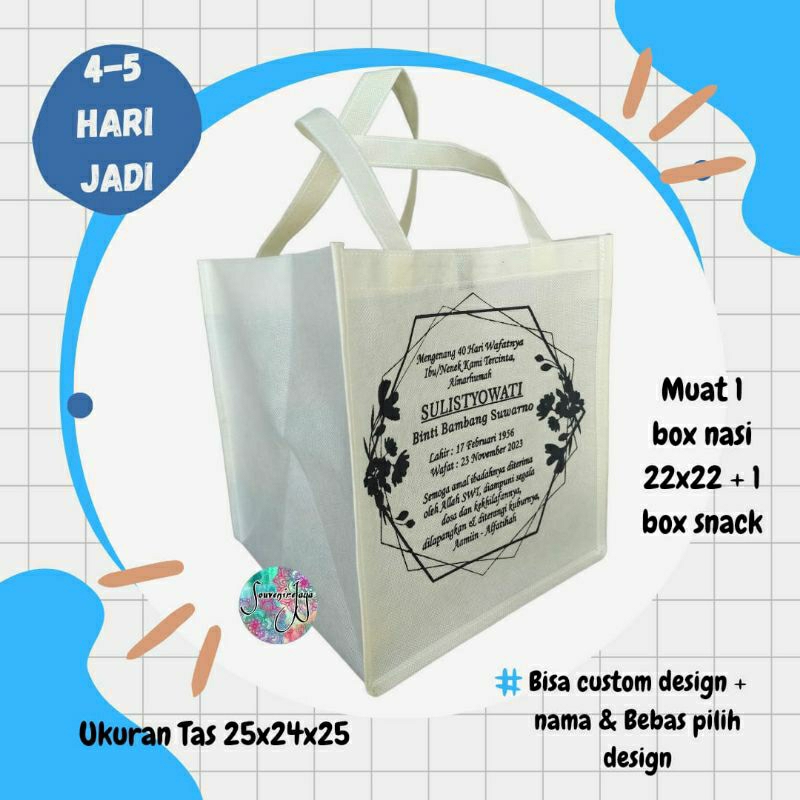 

Tas souvenir pernikahan Tas berkat Tas Tasyakuran pernikahan Tas Berkat Tas Haul Ta Aqiqah Tas Kehamilan Goodie Bag Idul fitri