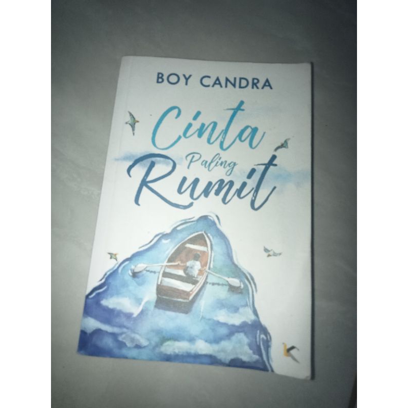 Preloved novel Cinta Paling Rumit Boy Candra