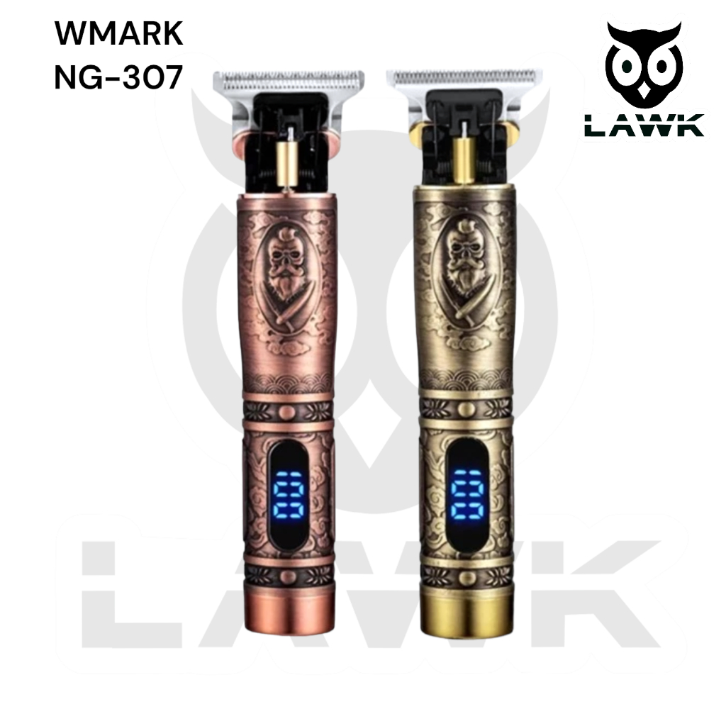 RK WMARK 307 hair trimmer wmark Ng-307 full metal / MESIN CUKUR RAMBUT PROFESIONAL / TRIMMER WMARK /