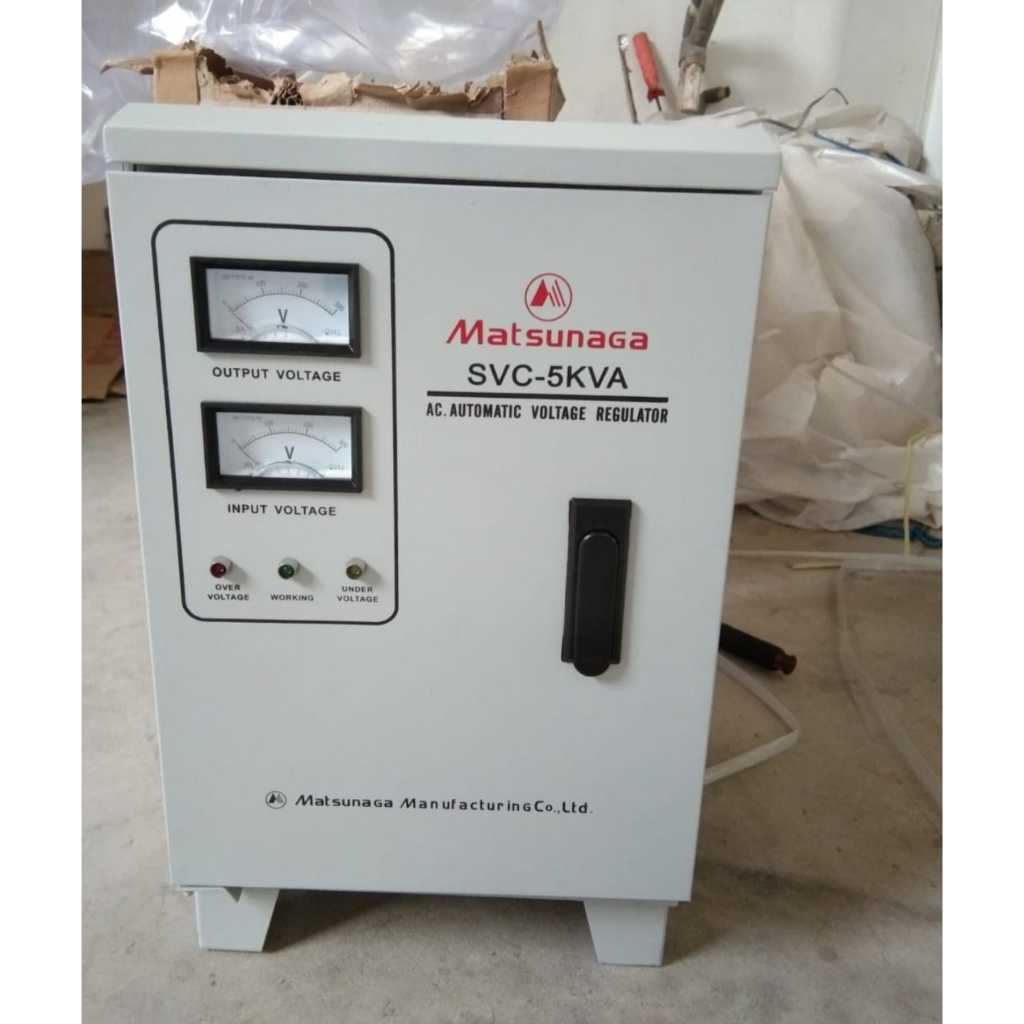 STABILIZER MATSUNAGA 5000 VA /STAVOL MATSUNAGA 5000VA
