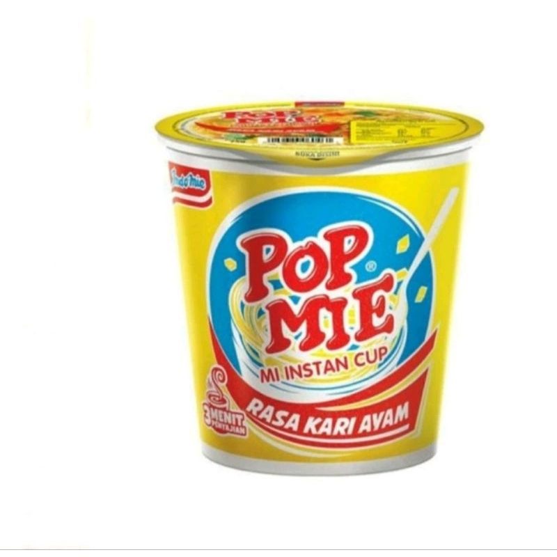 

Pop Mie 2 Varian Rasa Kari Ayam dan Rasa Ayam