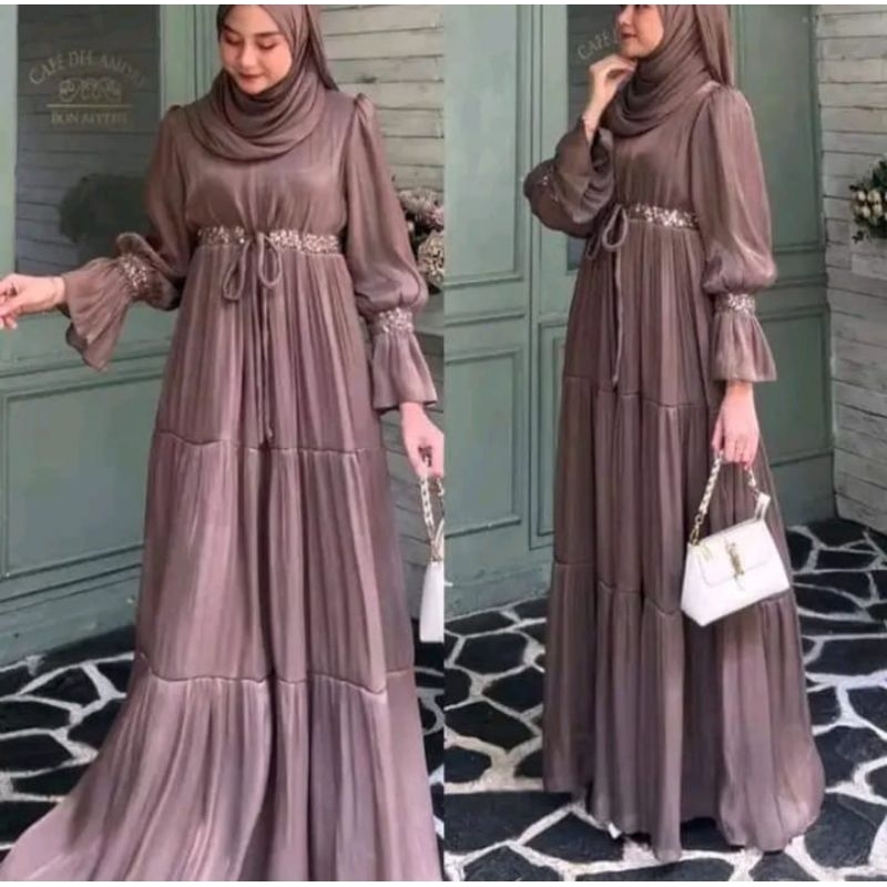 {New Collection} MAIDA DRESS//Gamis dewasa//gamis couple//gamis lebaran//lebaran2024