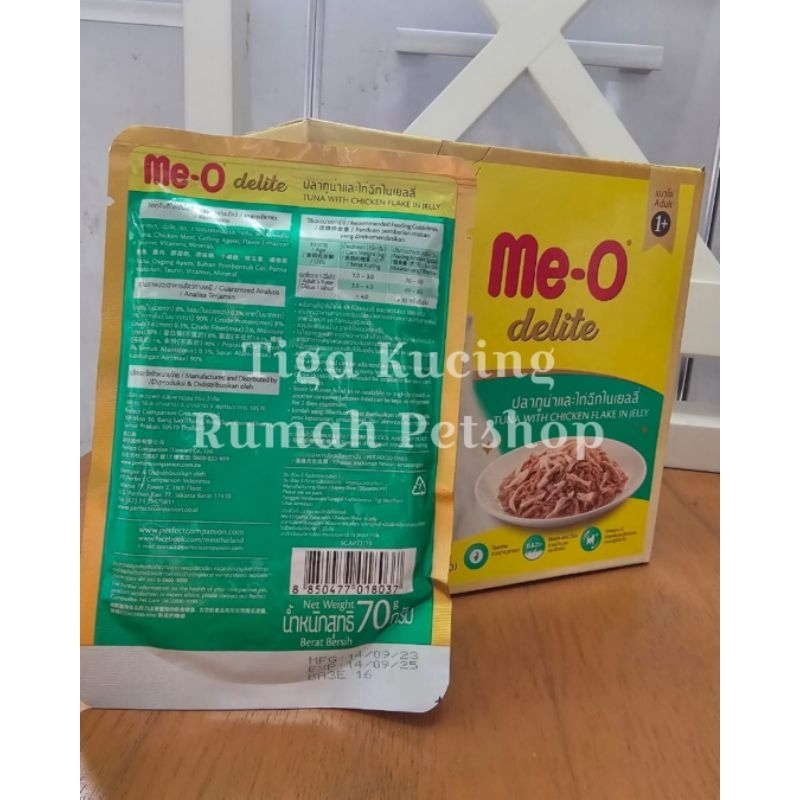 Meo Delite Tuna with Chicken Pouch