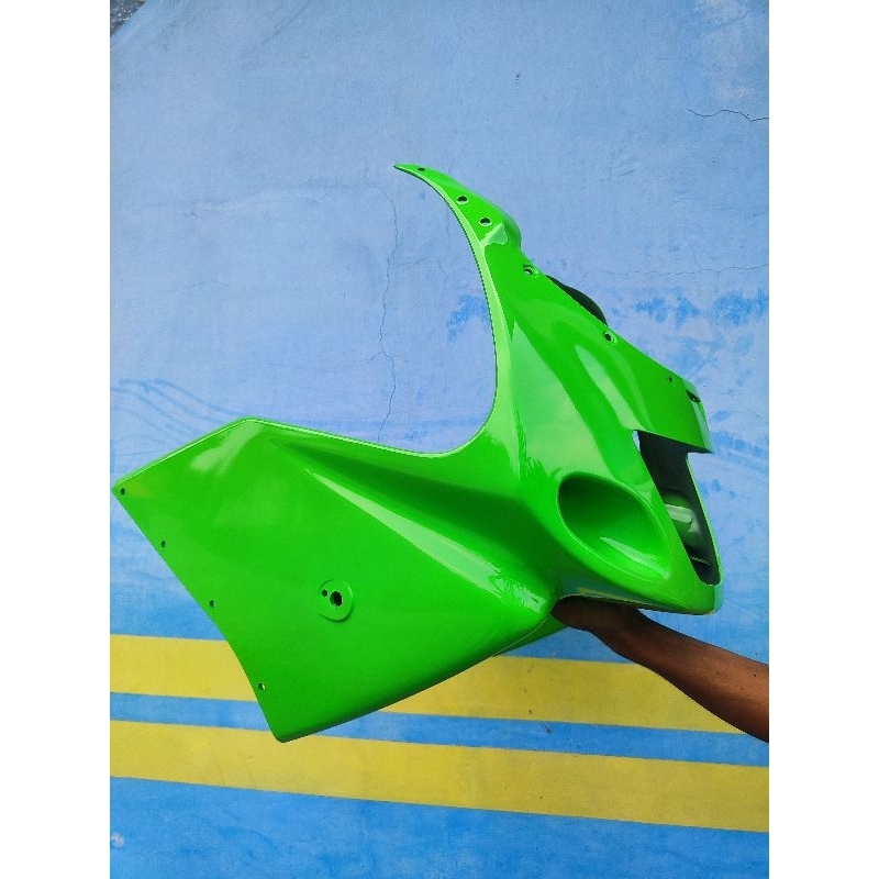 fairing atas ninja RR old hijau original kawasaki