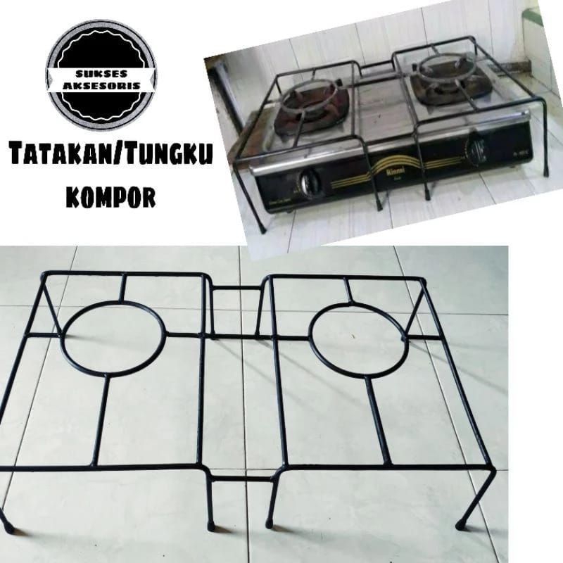 BEHEL KOMPOR GAS/DUDUKAN KOMPOR TUNGKU 2/TANGKRINGAN KOMPOR/TUNGKU BESI