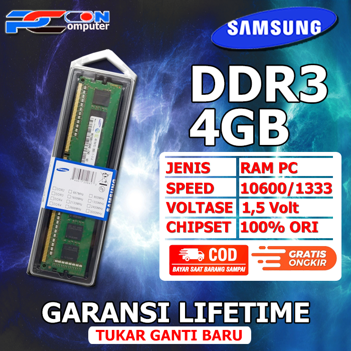 HYNIX RAM MEMORY DDR3 4GB PC KOMPUTER