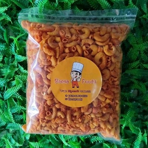 

MAKARONI OMEX ISI 500 GRAM | Banna Foody | Snack Viral