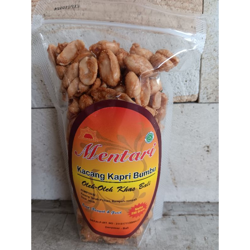 

Kacang Kapri Bumbu Bali 250 grm Mentari