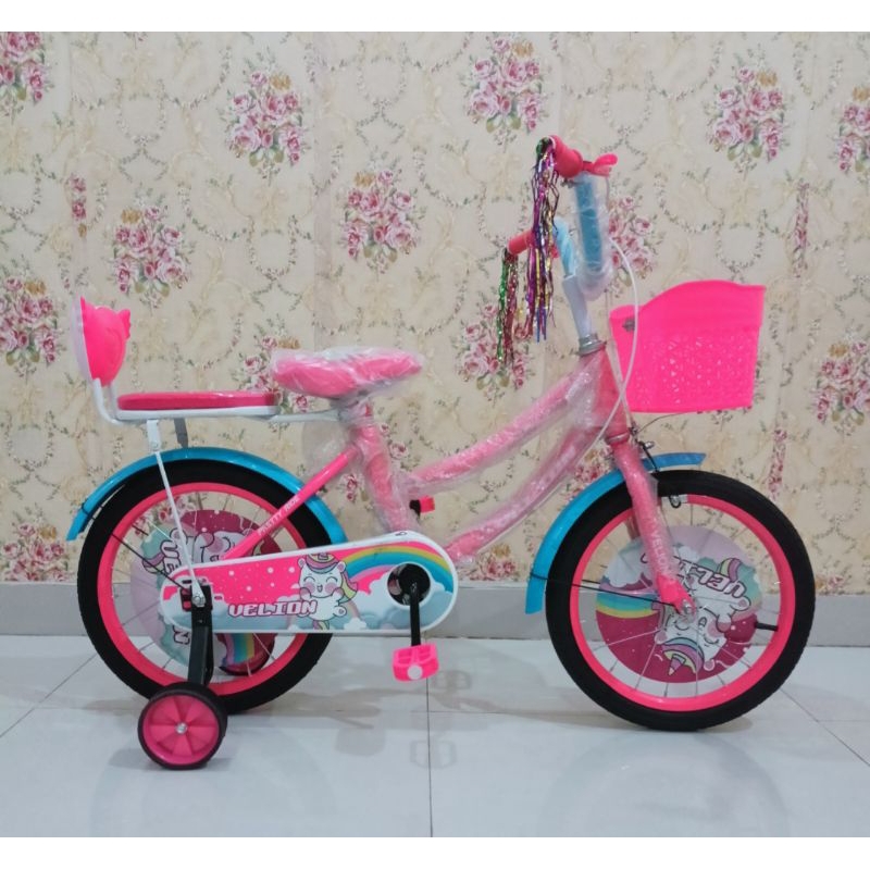 SEPEDA CEWEK MINI 16 VELION KUDA PONI MINI MONCHICHI