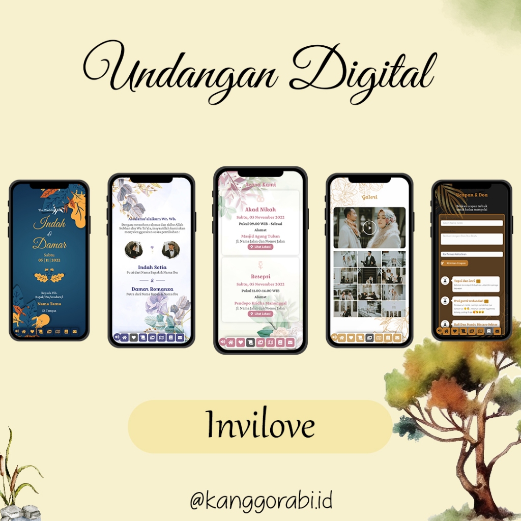 Undangan Digital  | Undangan Pernikahan | Undangan Web Pernikahan | Undangan Web | Undangan Website 