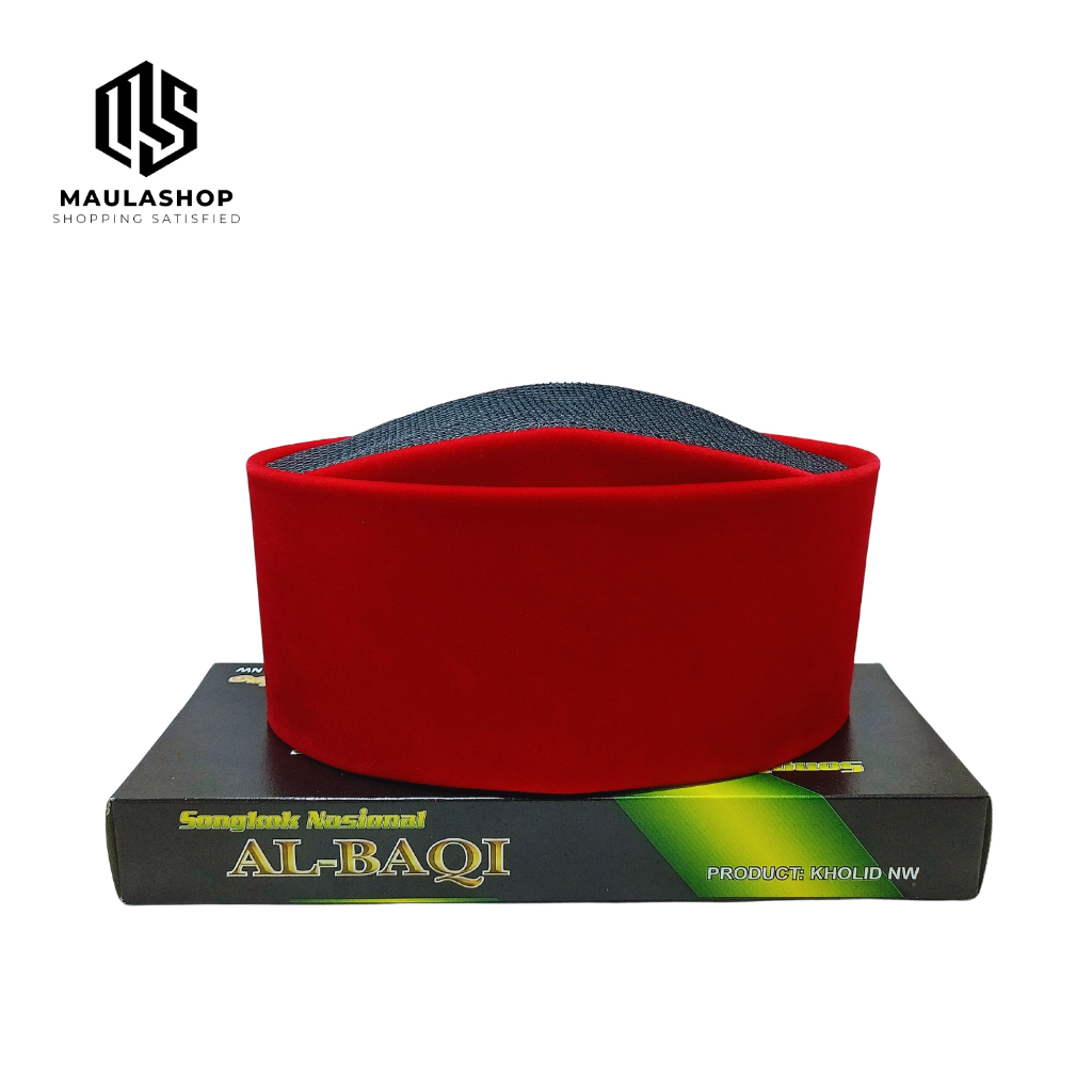 Peci Susun AC Full Merah - Peci Susun Merah - Peci Susun Full AC