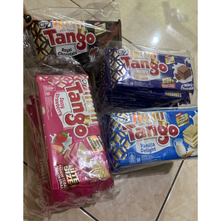 

K6 Tango Wafer Uk BESAR 39gram Perpak isi 1 Bungkus Seller Now