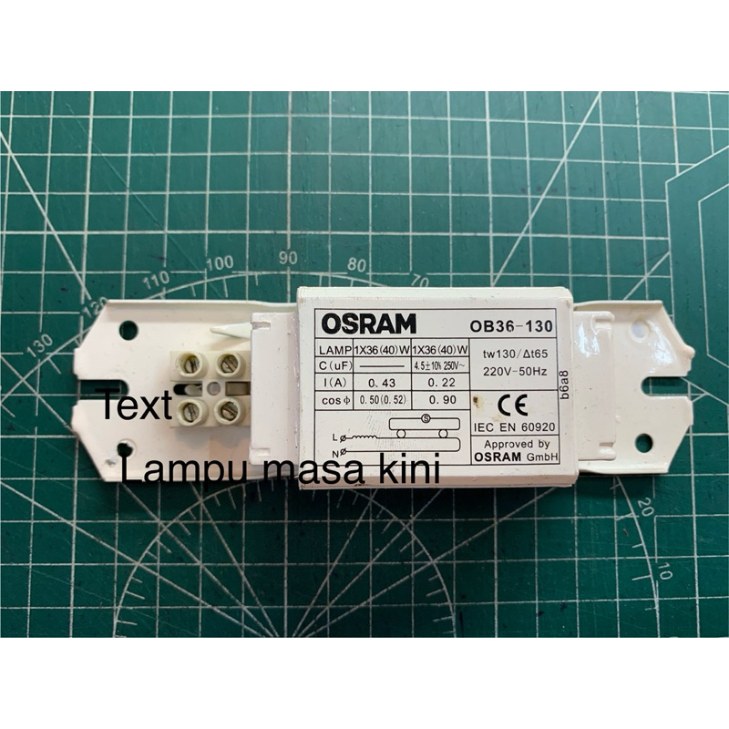 osram ballast konvensional OB36-130