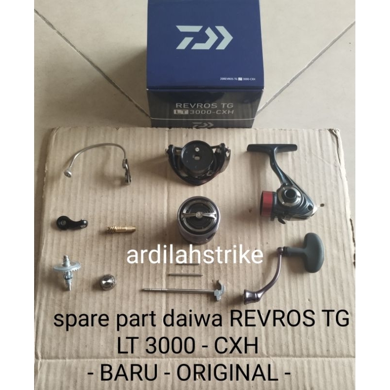 spare part reel daiwa REVROS TG LT 3000-CXH - BARU -