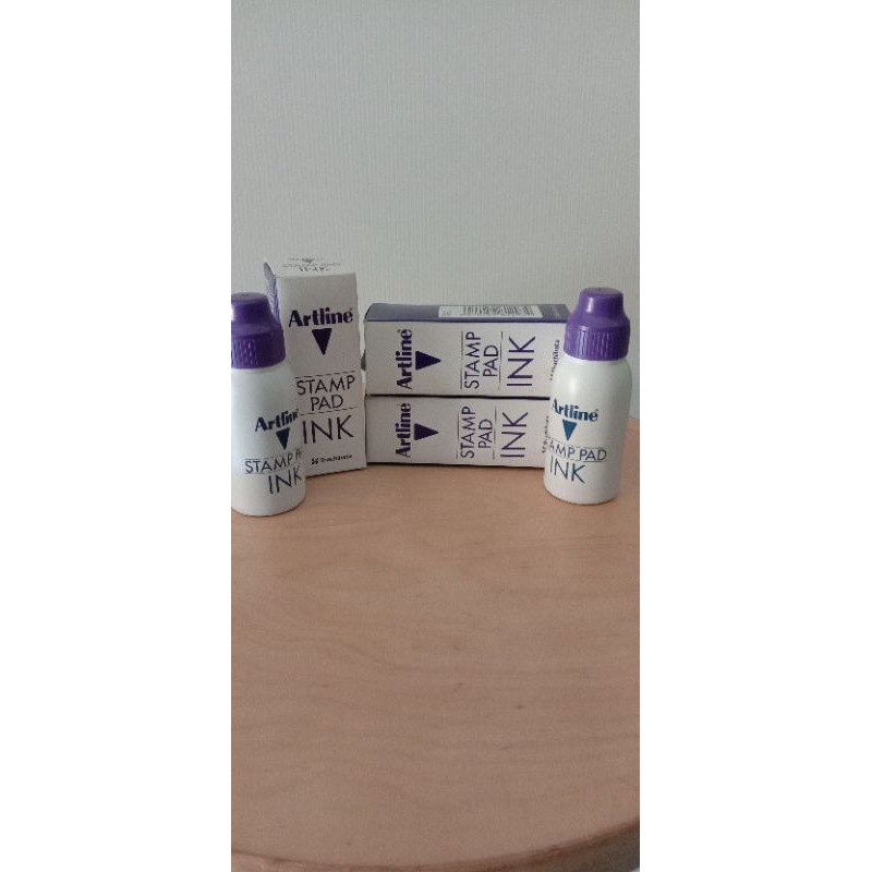 

Stamp Pad Ink Refill/isi ulang Tinta stempel ARTLINE Ungu