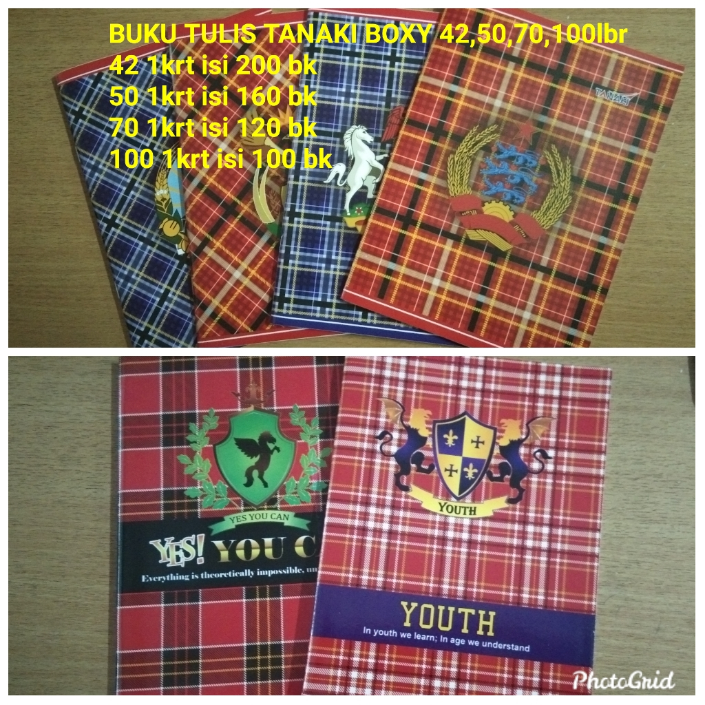 

BUKU TULIS BOXY CAMPUS / BUKU TULIS BOXY / BUKU TULIS MURAH