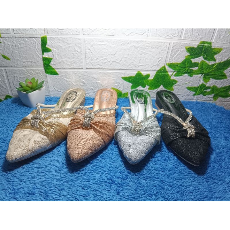 SENDAL BRUKAT SELOP PESTA WANITA SENDAL PESTA WANITA