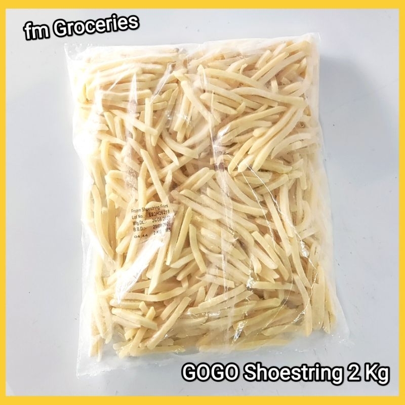 

Gogo Shoestring 2 Kg Premium | Gogo kentang goreng 2 Kg