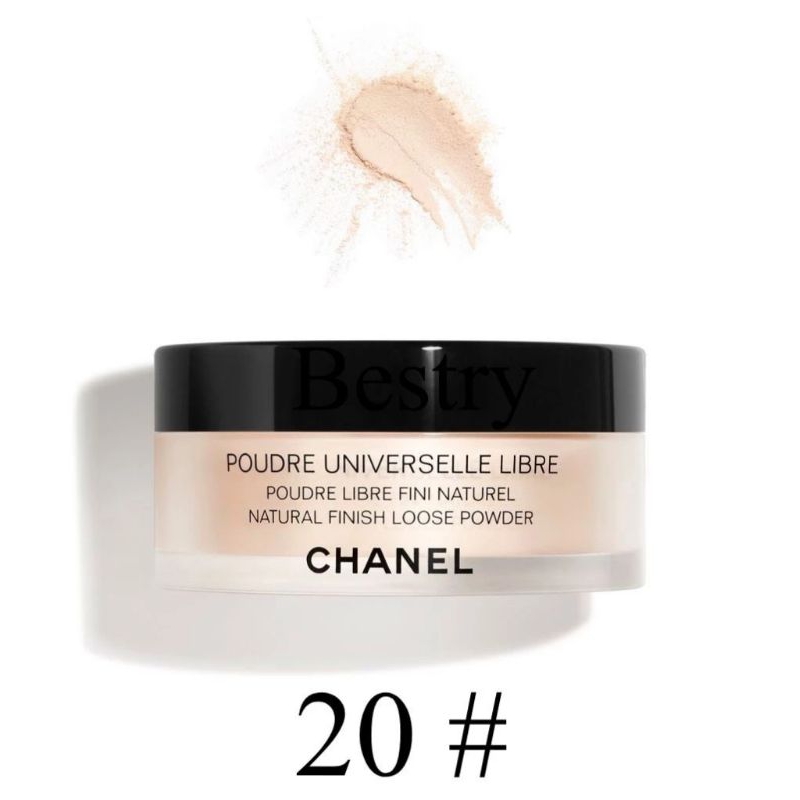 shade 20 bedak chanel loose powder Poudre universelle libre fini naturel bedak  tabur bubuk 7g 7 gra