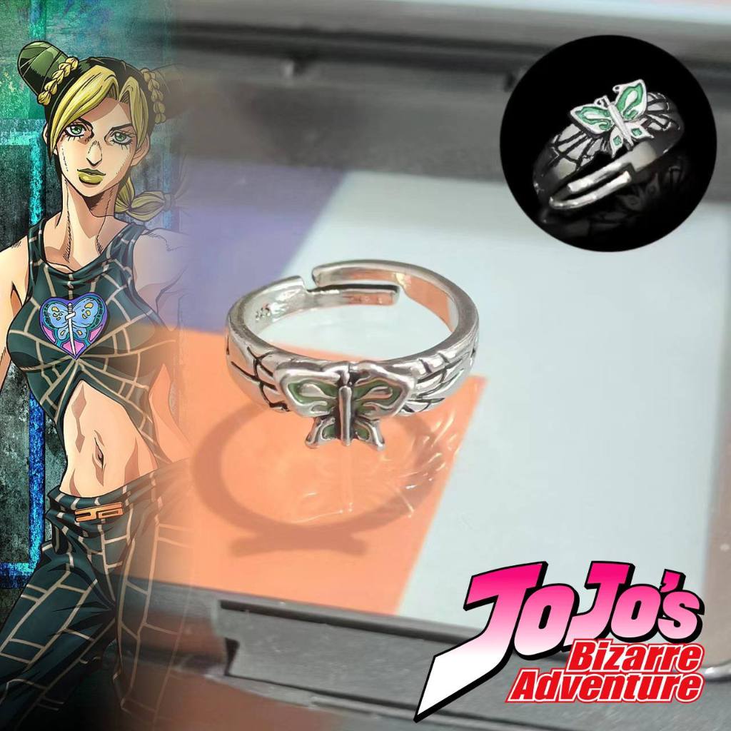 Cincin Jolyne Jojo Bizzare Anime Manga Aksesoris Tangan Unisex Jojo's Bizzare Adventure