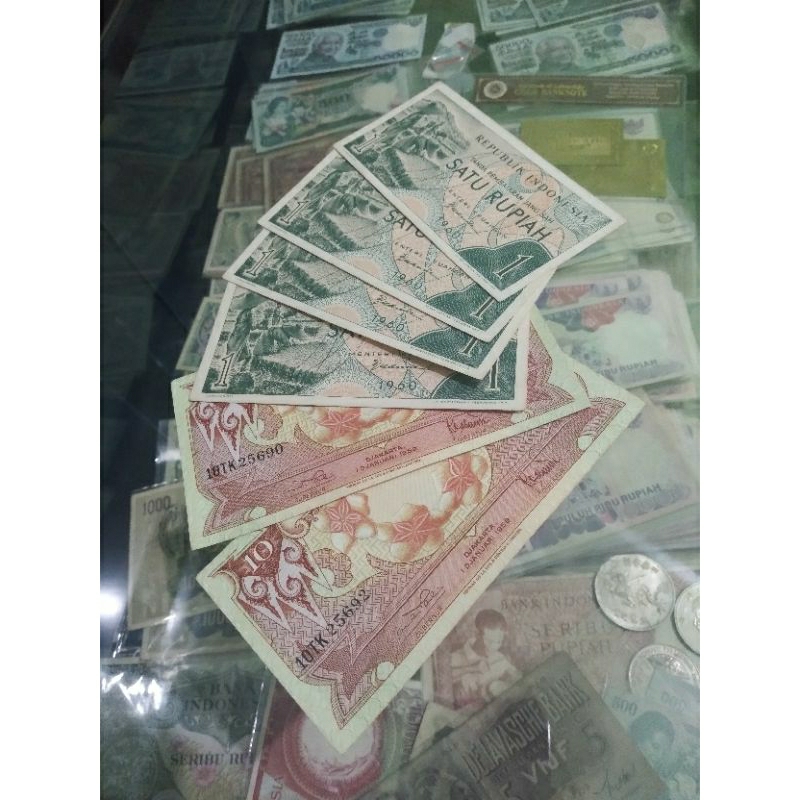 uang kuno set mahar nikah rupiah kertas asli