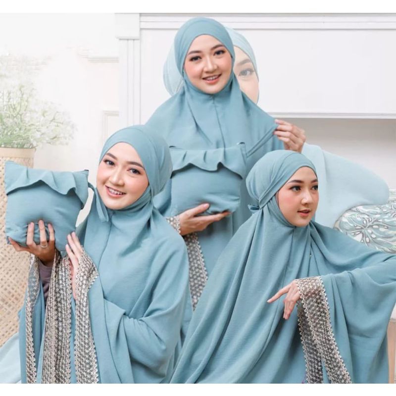Mukena Nagita Slavina / Perlengkapan Muslimah / Mukena kekinian