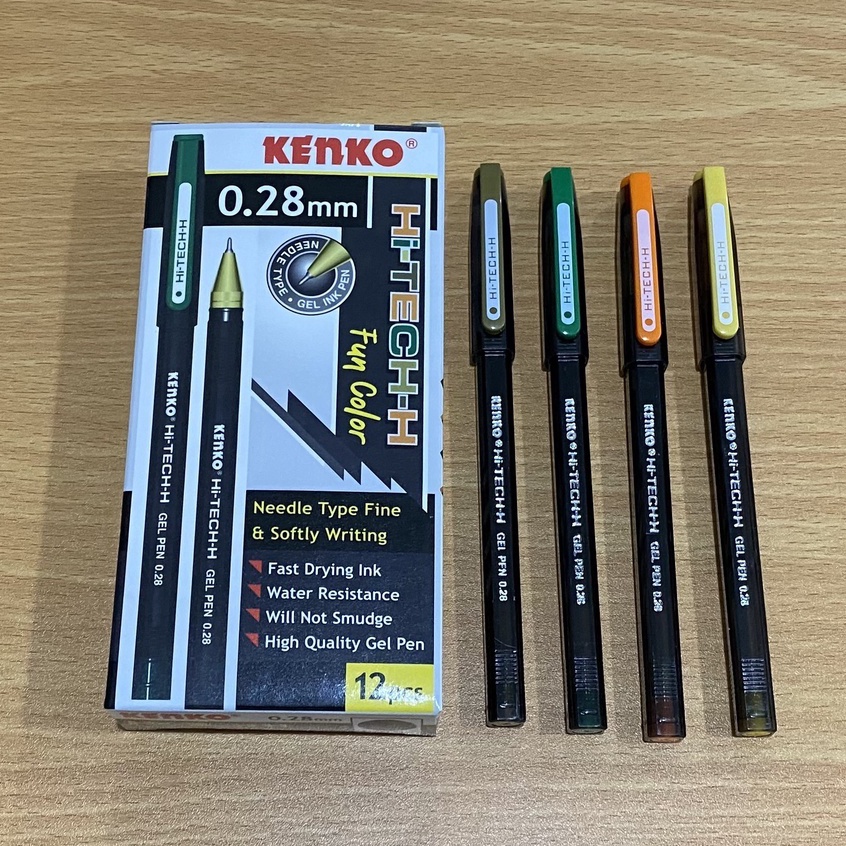 

Special Edition Pen Hitec Kenko 28 Fun Color Per Lusin 4S