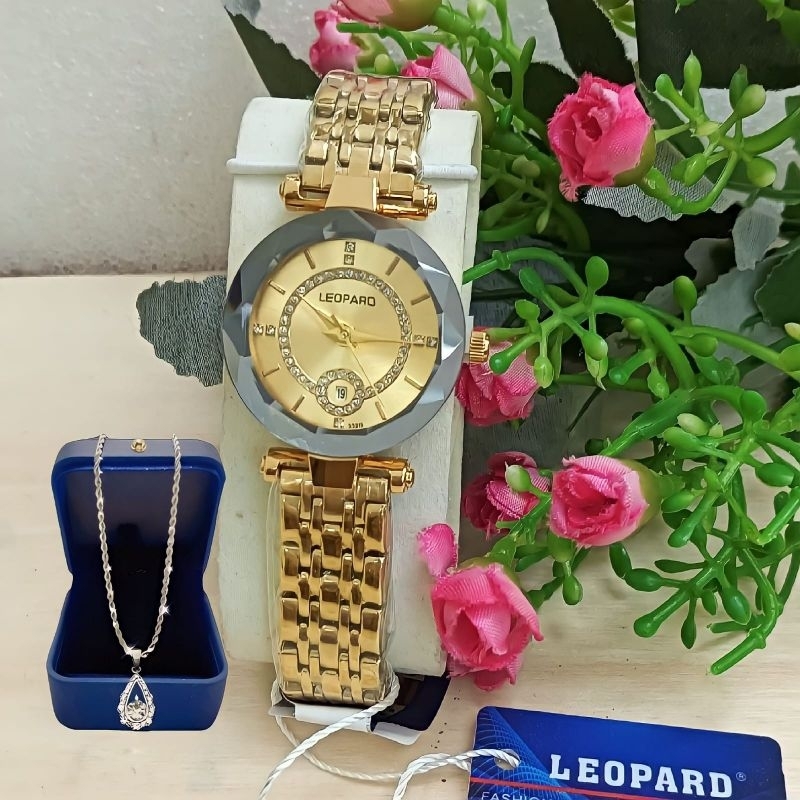 JAM TANGAN WANITA LEOPARD ORIGINAL