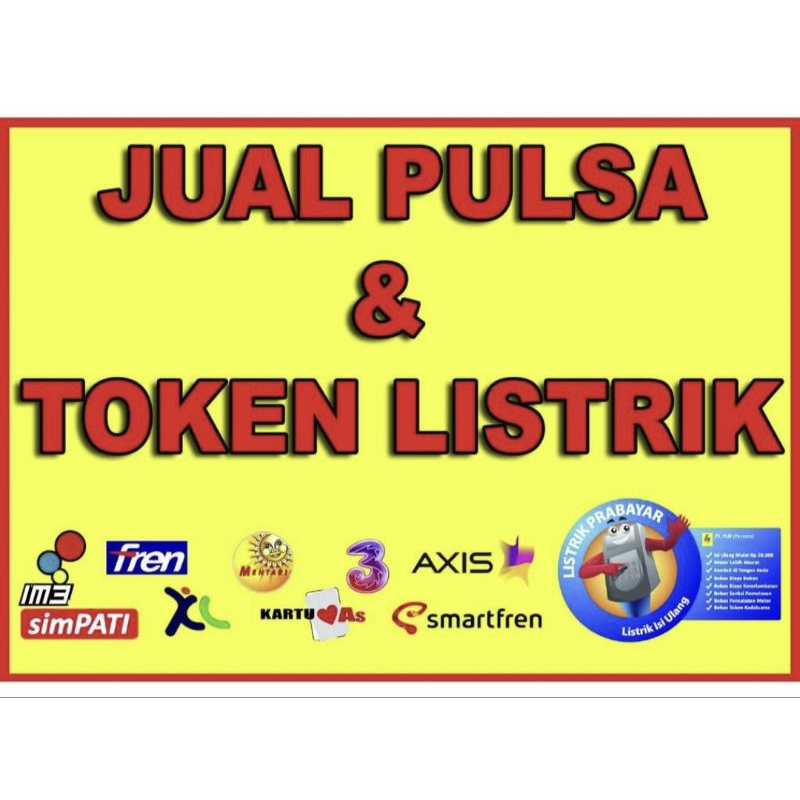JUAL PULSA ALL OPERATOR