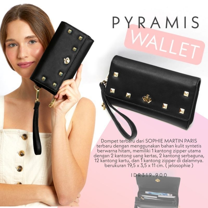 CUCI GUDANG SOPHIE MARTIN PARIS DOMPET PYRAMIS