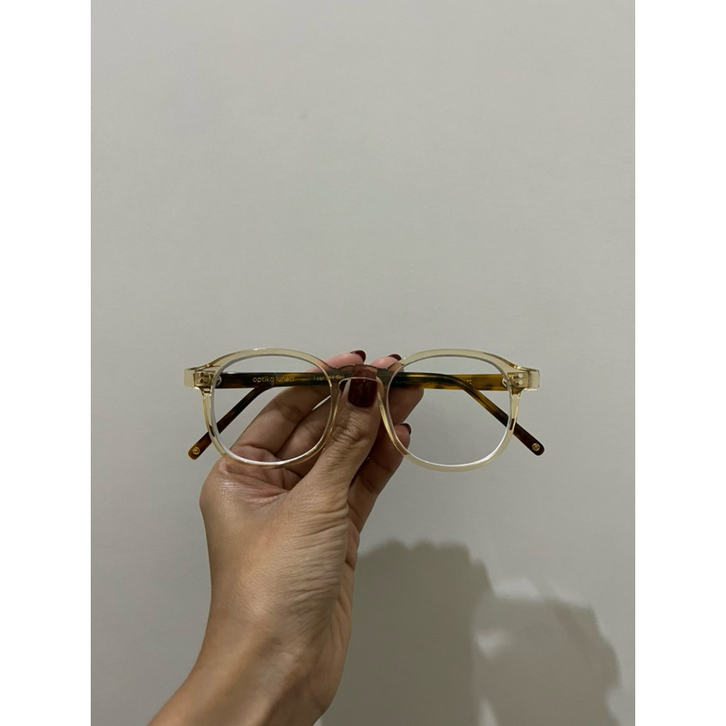 Optika Lunett Neil Clear Tortoise