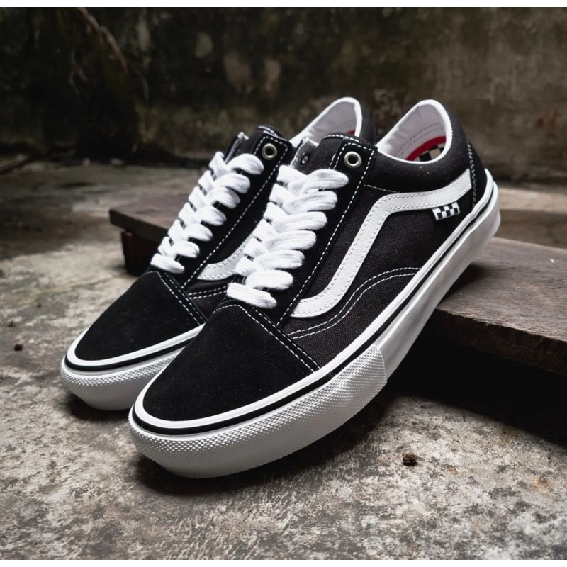 Vans Old Skool Skate Pro Black White